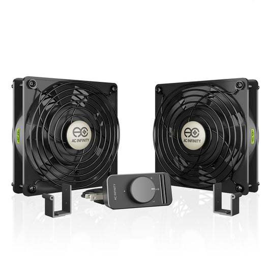 AC Infinity AXIAL S1225D Muffin 120V AC Cooling Fan Dual 120mm x 120mm product image 1
