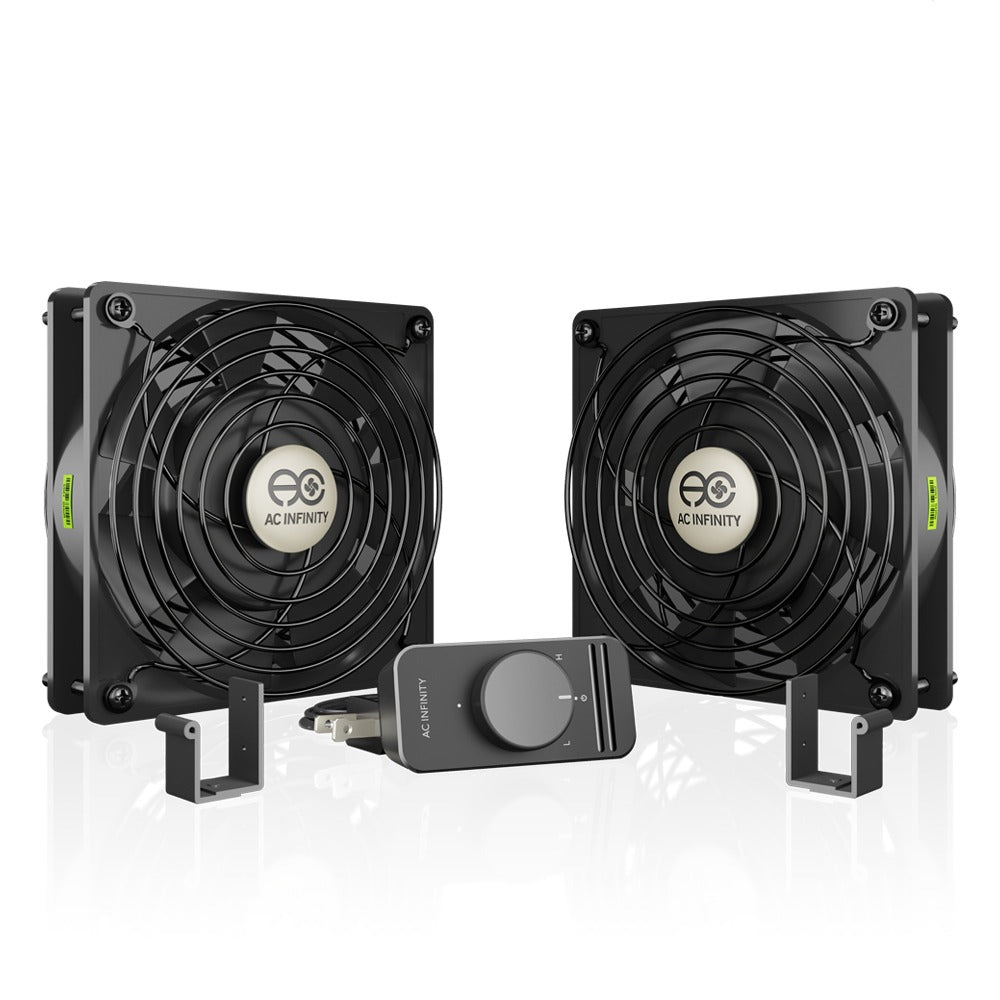AC Infinity AXIAL S1225D Muffin 120V AC Cooling Fan Dual 120mm x 120mm product image 1
