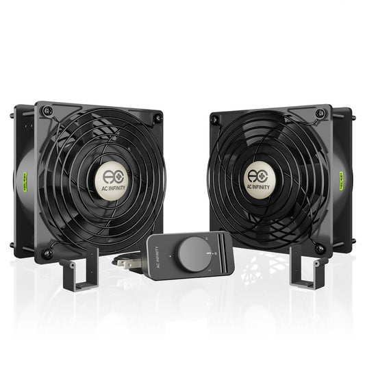 AC Infinity AXIAL S1238D Muffin 120V AC Cooling Fan Dual 120mm x 120mm product image 1