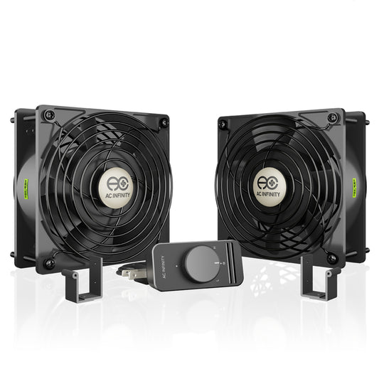 AC Infinity AXIAL S1238D Muffin 120V AC Cooling Fan Dual 120mm x 120mm product image 1