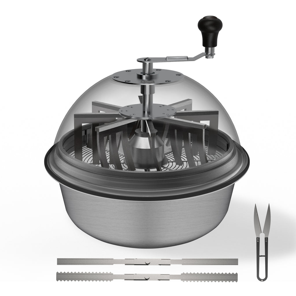 AC Infinity Bud Bowl Trimmer Twist Spin Cut w/ Clear Visibility Dome product image 1
