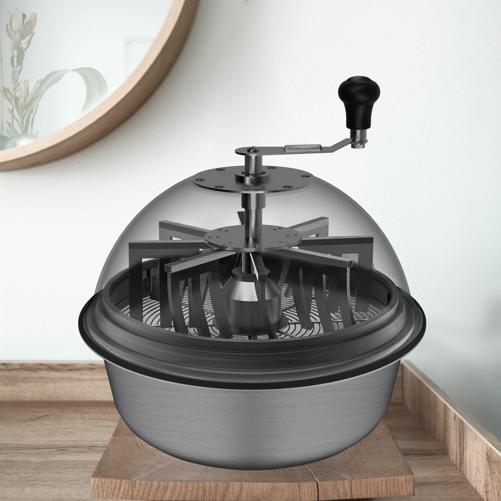 AC Infinity Bud Bowl Trimmer Twist Spin Cut w/ Clear Visibility Dome product image 7
