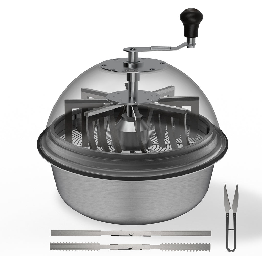 AC Infinity Bud Bowl Trimmer Twist Spin Cut w/ Clear Visibility Dome product image 1