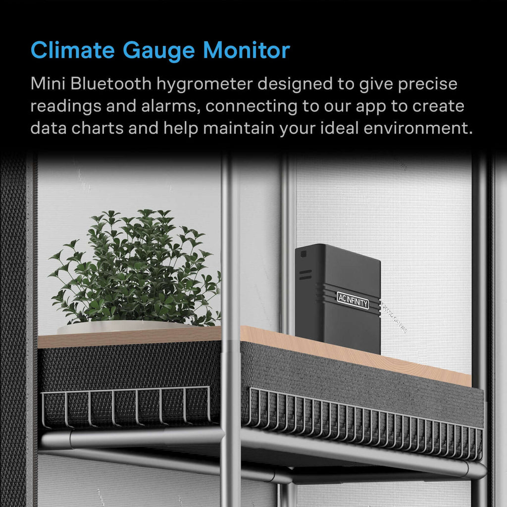 AC Infinity CLOUDCOM A2 Mini Smart Thermo-Hygrometer w/ Data App product image 2