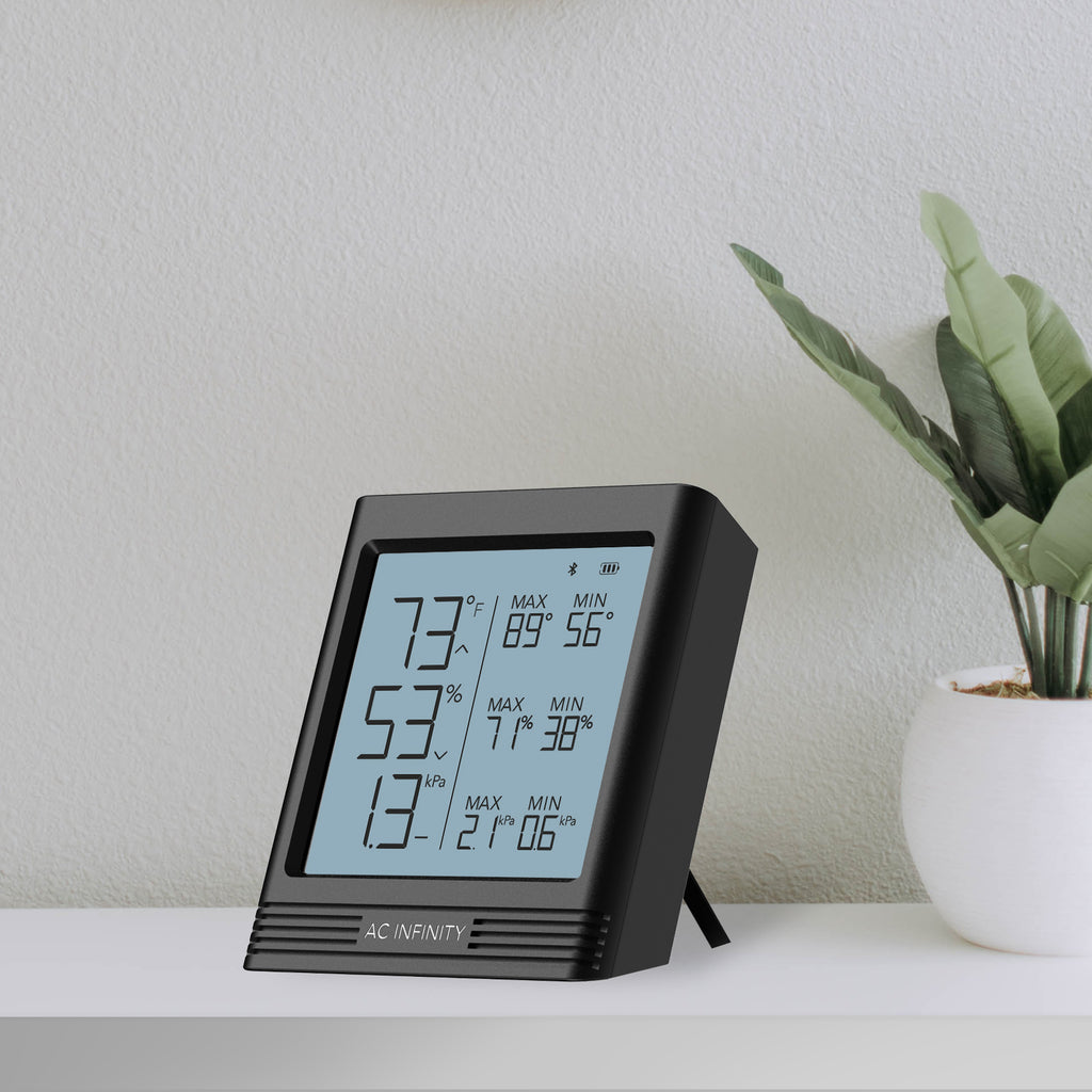 AC Infinity CLOUDCOM B1 Smart Thermo-Hygrometer w/ Data App 12 ft. product image 7