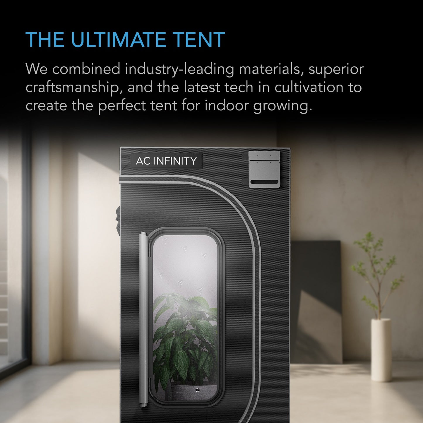 AC Infinity CLOUDLAB 422 Advance Grow Tent 2x2 2000D Diamond Mylar product image 5