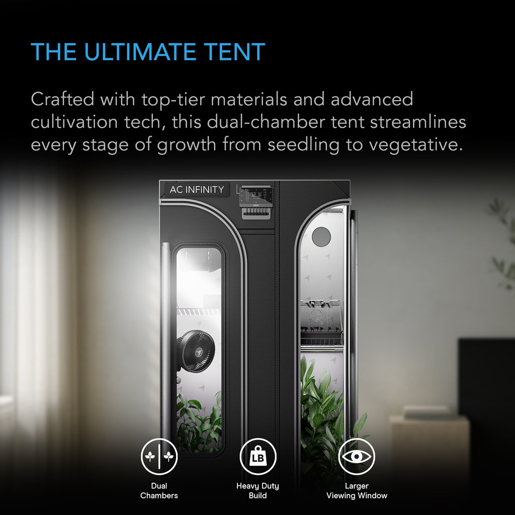 AC Infinity CLOUDLAB 743D 2-in-1 Advance Grow Tent 4x3 2000D Mylar product image 2
