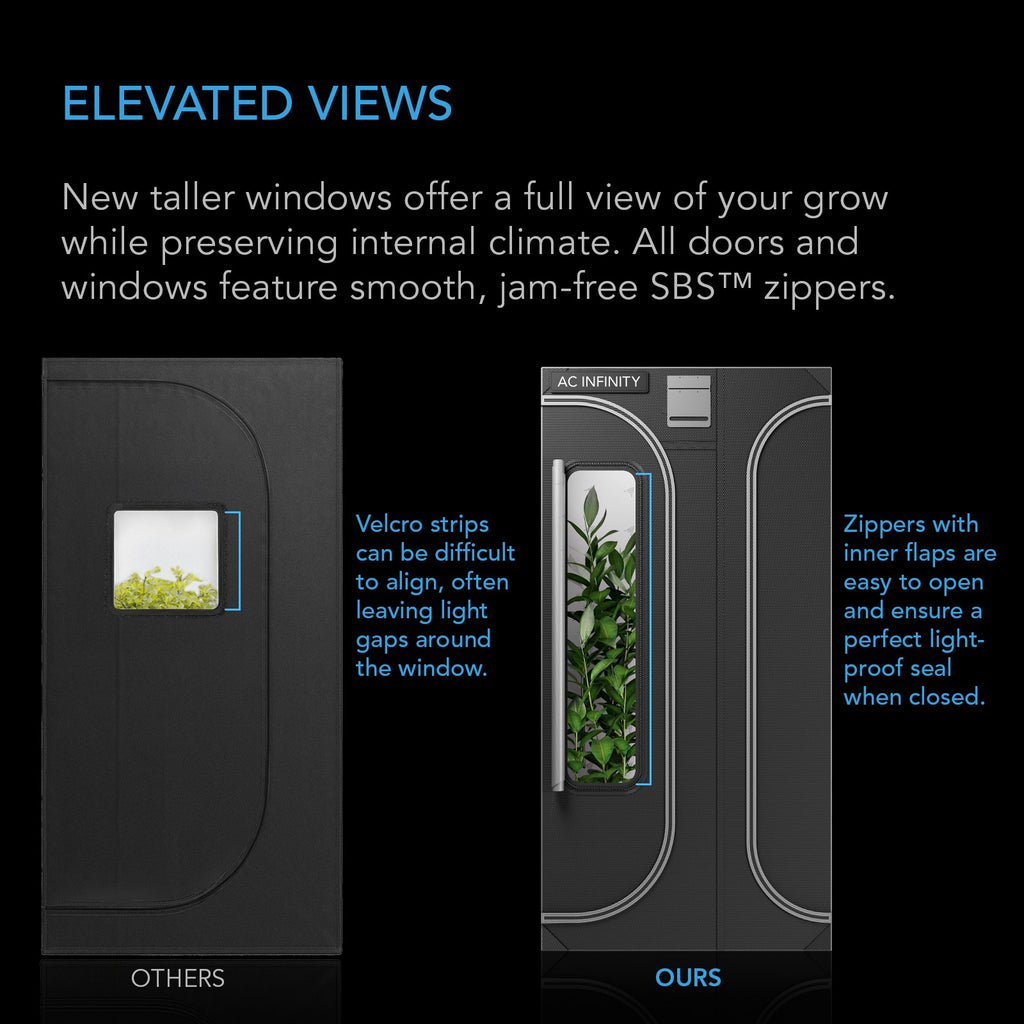 AC Infinity CLOUDLAB 864D 2-in-1 Advance Grow Tent 5x4 2000D Mylar product image 5