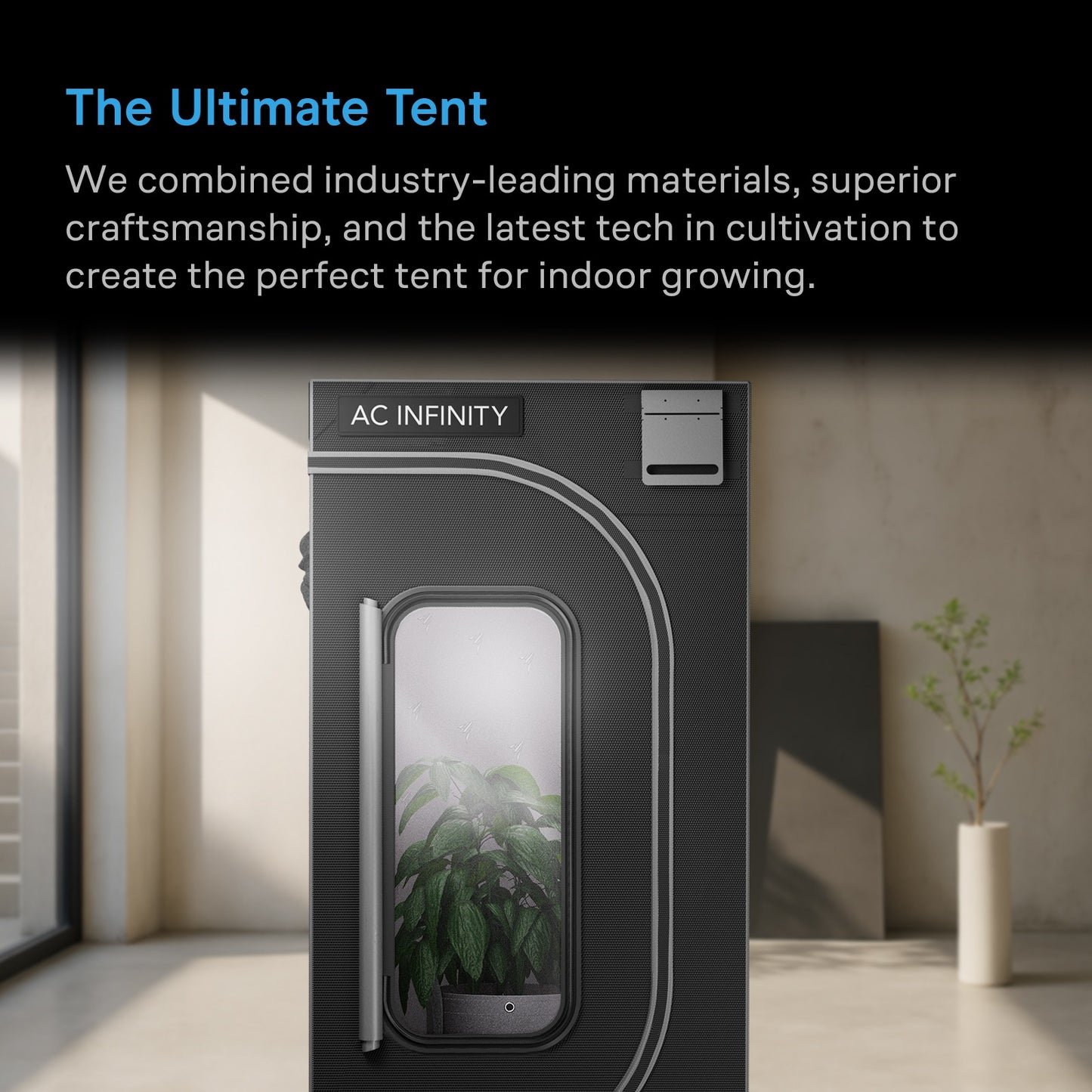 AC Infinity CLOUDLAB 894 Advance Grow Tent 8x4 2000D Diamond Mylar product image 4
