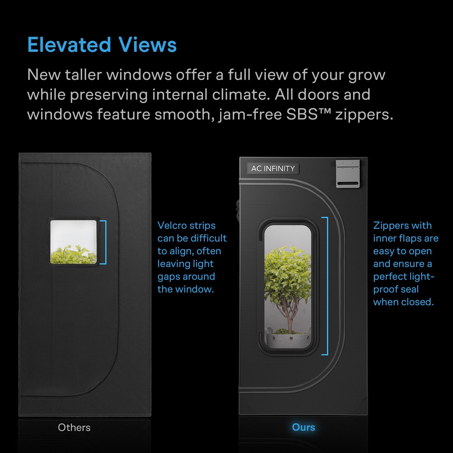 AC Infinity CLOUDLAB 894 Advance Grow Tent 8x4 2000D Diamond Mylar product image 6