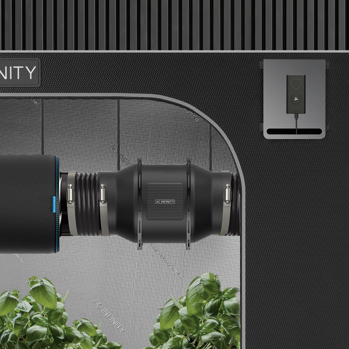 AC Infinity CLOUDLINE LITE A4 Quiet Inline Fan w/ Speed Controller product image 17
