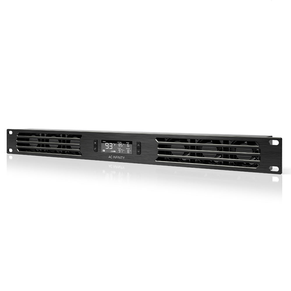 AC Infinity CLOUDPLATE T1-N, Quiet Rack Cooling Fan System, 1U Intake product image 1