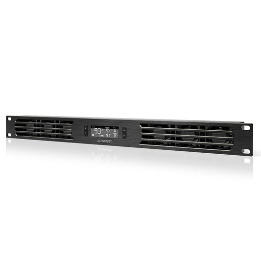 AC Infinity CLOUDPLATE T1-N, Quiet Rack Cooling Fan System, 1U Intake product image 1