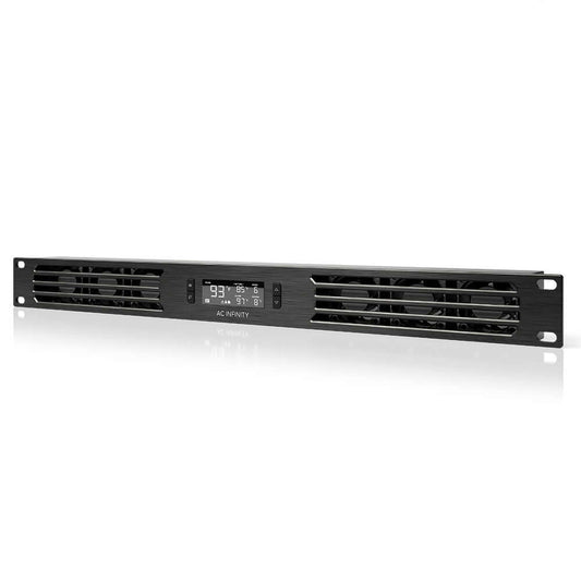 AC Infinity CLOUDPLATE T1-N Quiet Rack Cooling Fan System 1U Intake product image 1