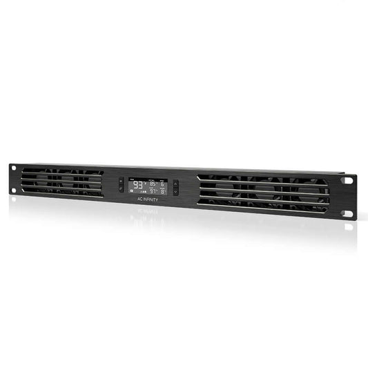 AC Infinity CLOUDPLATE T1 Quiet Rack Cooling Fan System 1U Exhaust product image 1