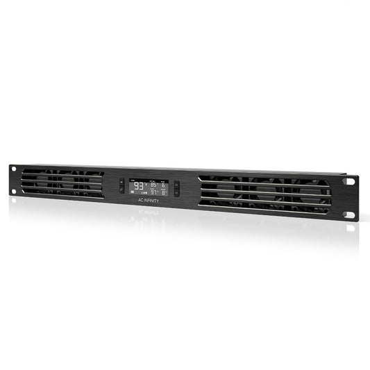 AC Infinity CLOUDPLATE T1, Quiet Rack Cooling Fan System, 1U Exhaust product image 1