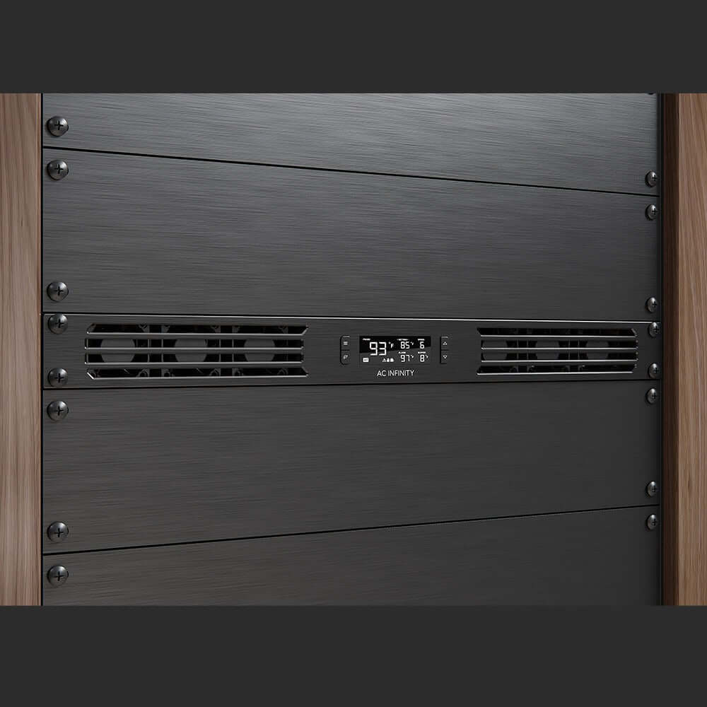 AC Infinity CLOUDPLATE T6 Quiet Rack Cooling Fan System 1U Front product image 7