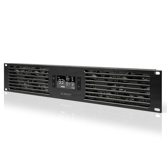 AC Infinity CLOUDPLATE T7-N, Quiet Rack Cooling Fan System, 2U Intake product image 1