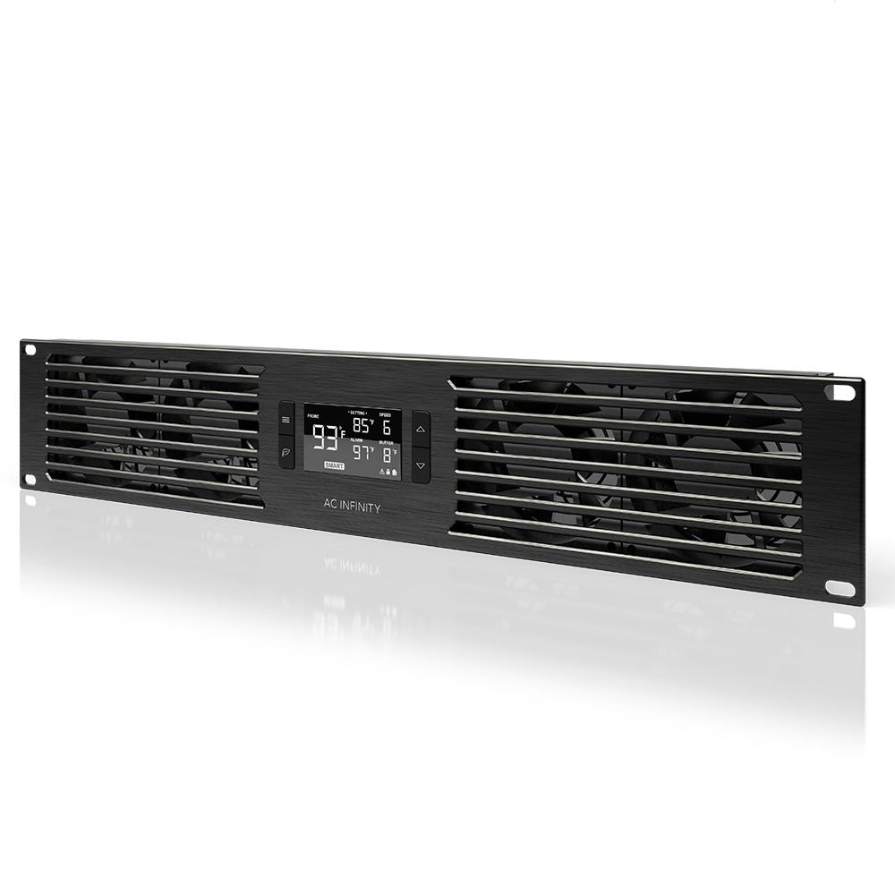 AC Infinity CLOUDPLATE T7, Quiet Rack Cooling Fan System, 2U Exhaust product image 1