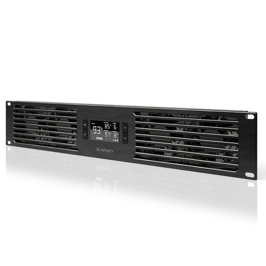 AC Infinity CLOUDPLATE T7, Quiet Rack Cooling Fan System, 2U Exhaust product image 1