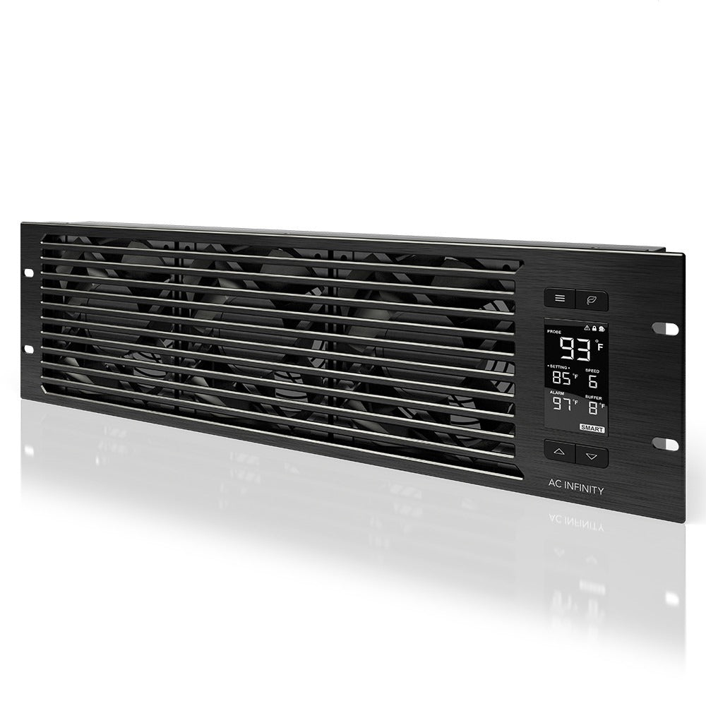 AC Infinity CLOUDPLATE T9, Quiet Rack Cooling Fan System, 3U Exhaust product image 1