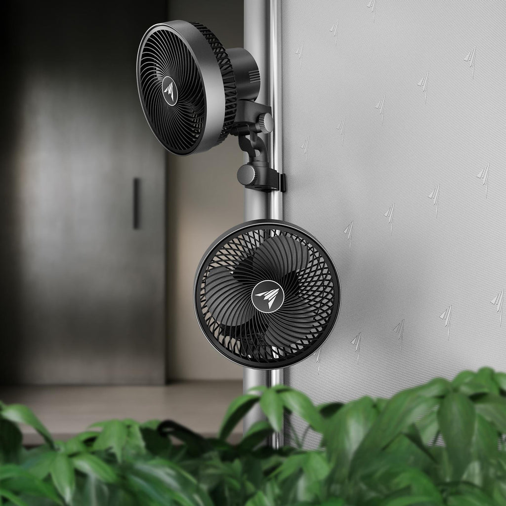 AC Infinity CLOUDRAY S9 2-Pack Grow Tent Clip Fan 9" w/ Long-Life EC product image 10