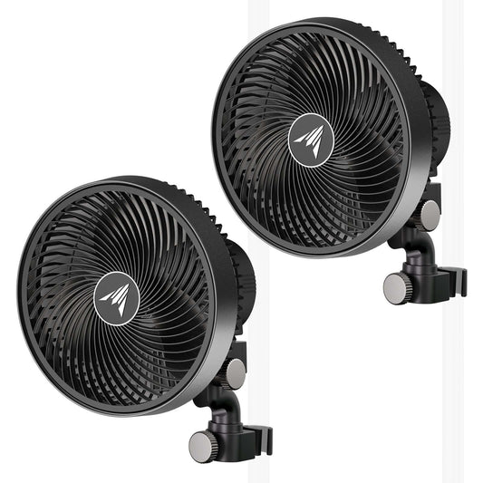 AC Infinity CLOUDRAY S9 2-Pack Grow Tent Clip Fan 9" w/ Long-Life EC product image 1