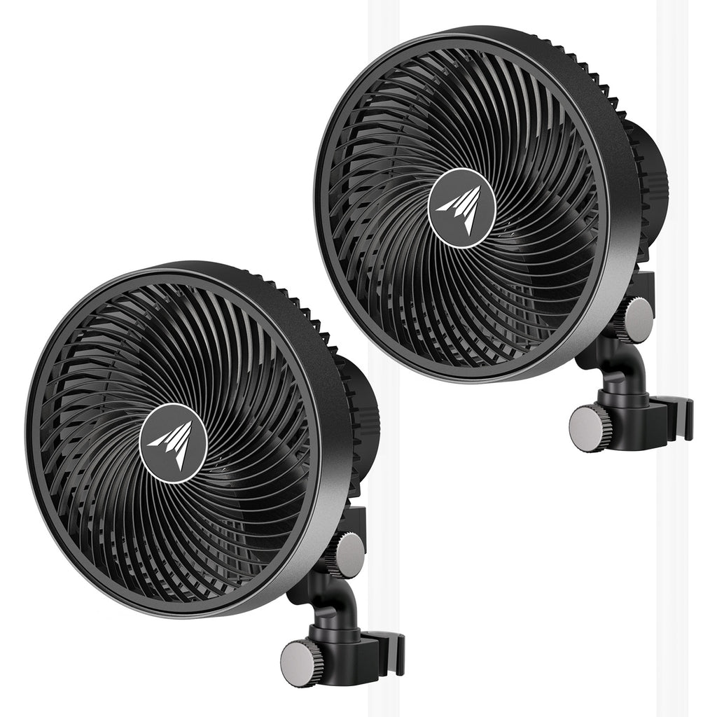 AC Infinity CLOUDRAY S9 2-Pack Grow Tent Clip Fan 9" w/ Long-Life EC product image 1