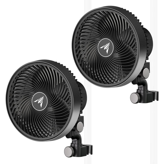 AC Infinity CLOUDRAY S9 2-Pack Grow Tent Clip Fan 9" w/ Long-Life EC product image 1