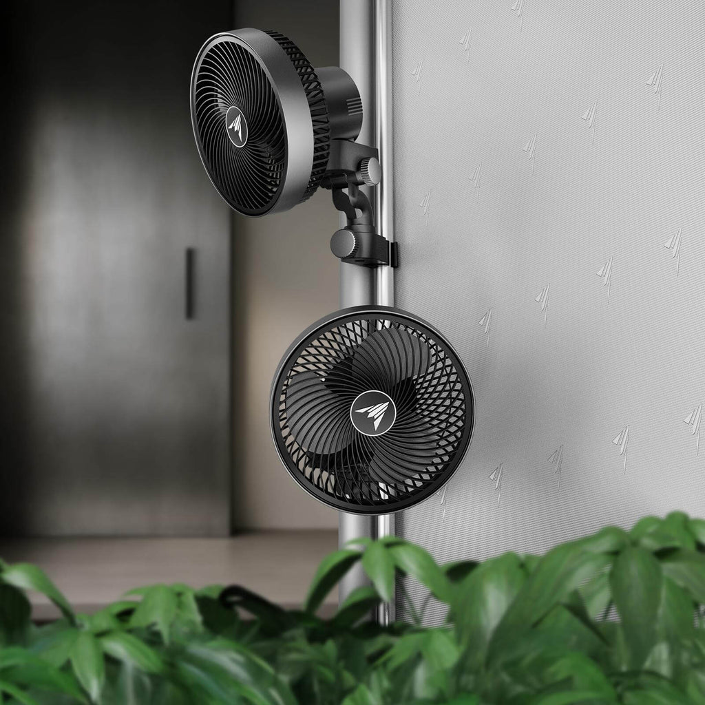 AC Infinity CLOUDRAY S9 2-Pack Grow Tent Clip Fan 9" w/ Long-Life EC product image 8