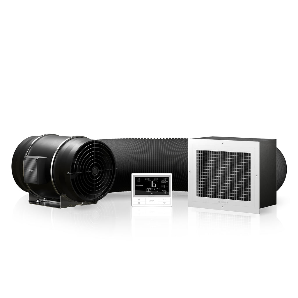 AC Infinity CLOUDWAY T10 Whole House EC Fan 1200 CFM Energy Efficient product image 1