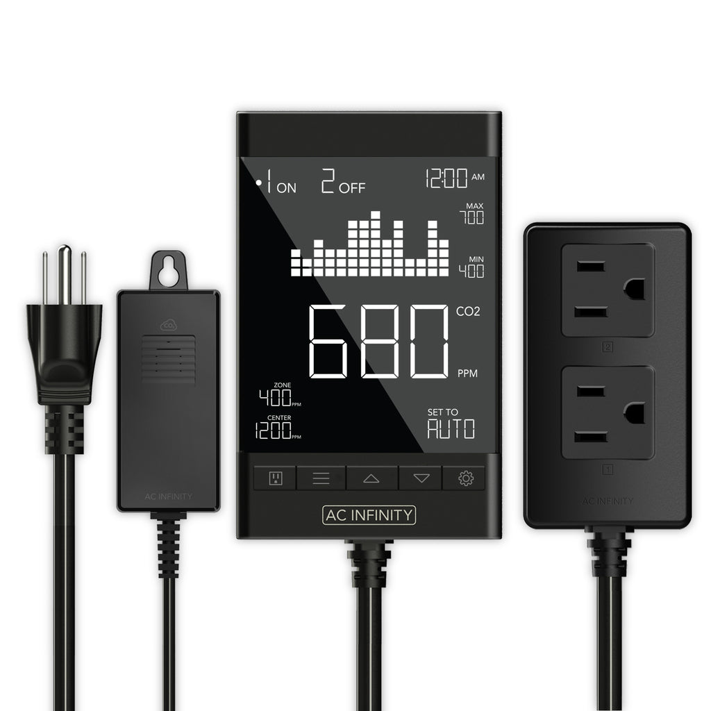 AC Infinity CO2 Controller Smart Outlet Carbon Dioxide Monitor for CO2 product image 1