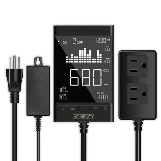 AC Infinity CO2 Controller Smart Outlet Carbon Dioxide Monitor for CO2 product image 1