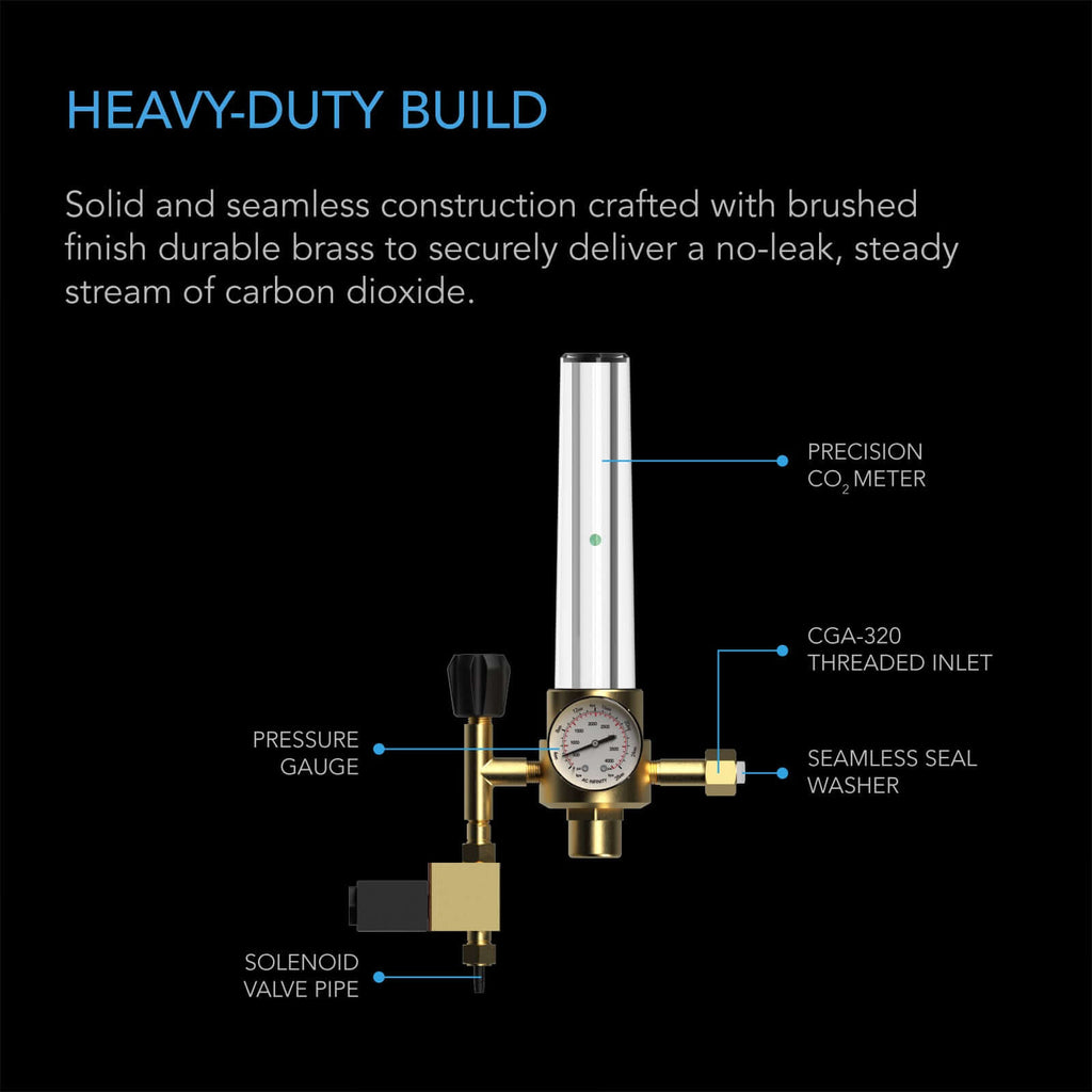 AC Infinity CO2 Regulator Carbon Dioxide Monitor w/ Solenoid Valve product image 3