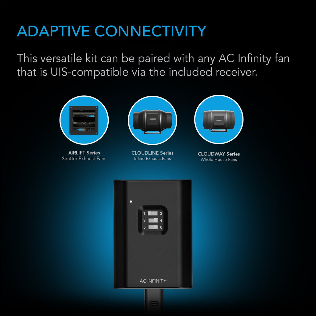 AC Infinity CONTROLLER 63 Wireless Remote Fan Controller product image 5