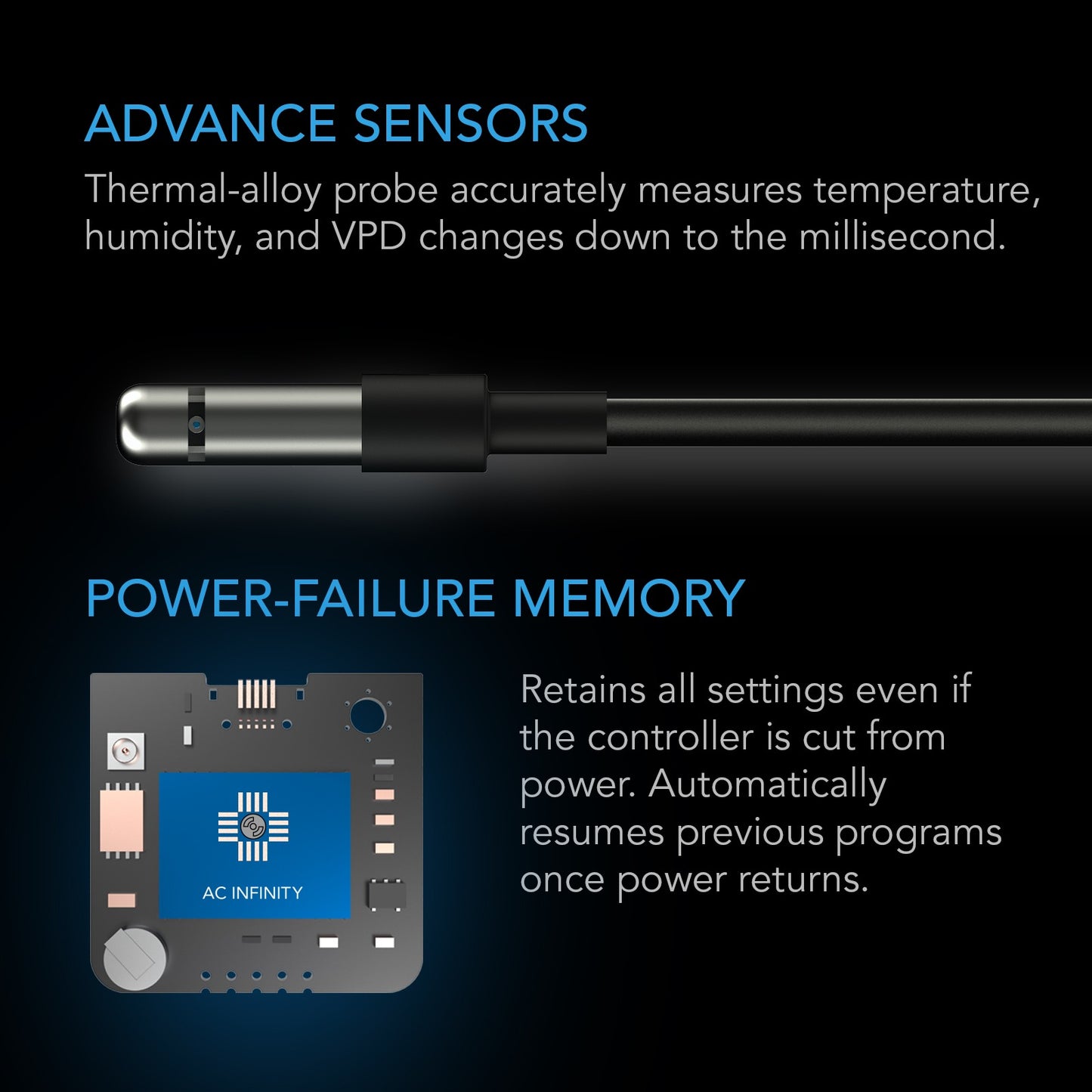 AC Infinity CONTROLLER 69 WiFi Independent Programs for Four Devices product image 5
