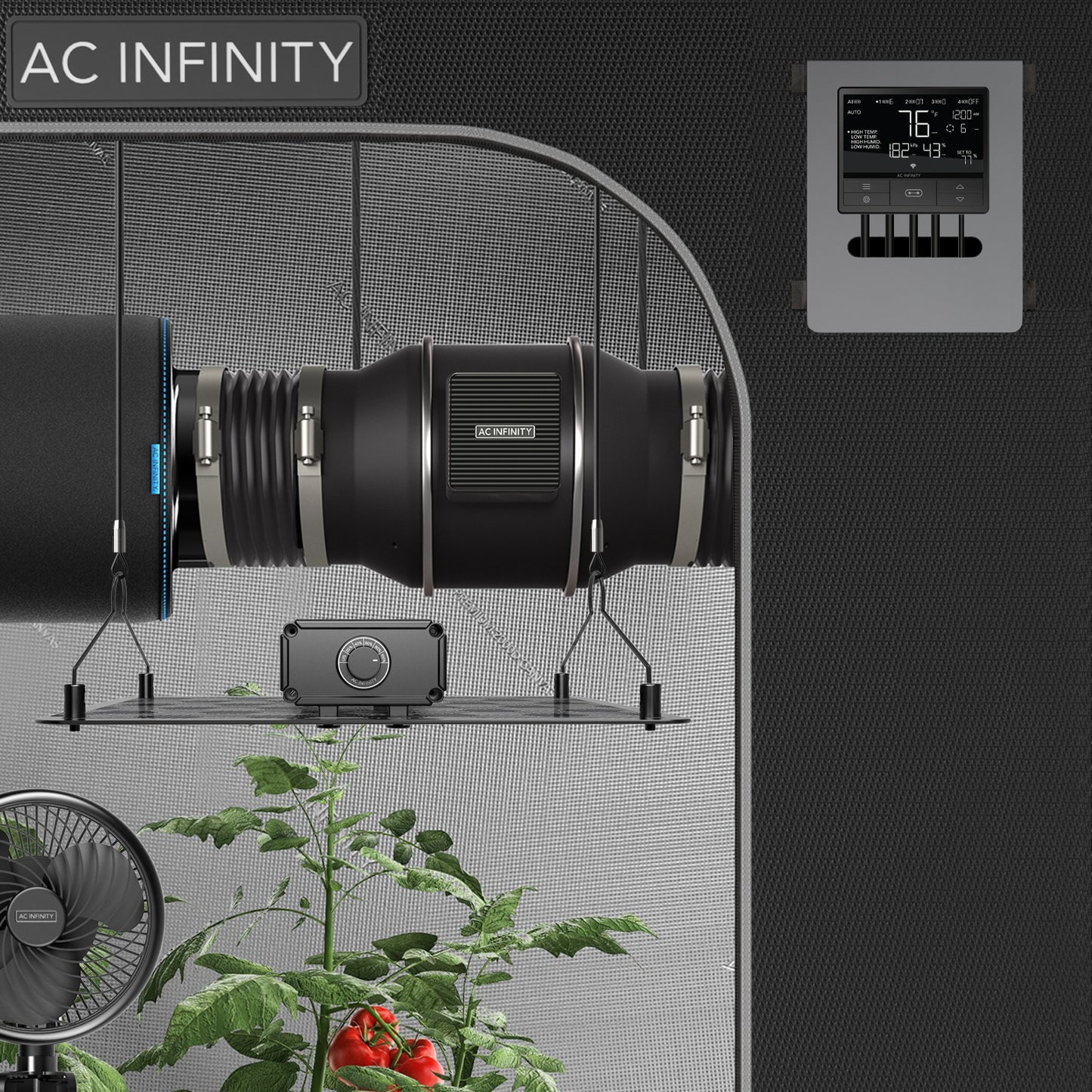 AC Infinity CONTROLLER 69 WiFi Independent Programs for Four Devices product image 7