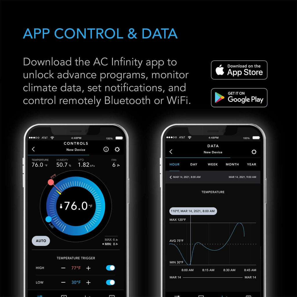 AC Infinity CONTROLLER 75 PRO Independent Programs for Two Devices product image 3