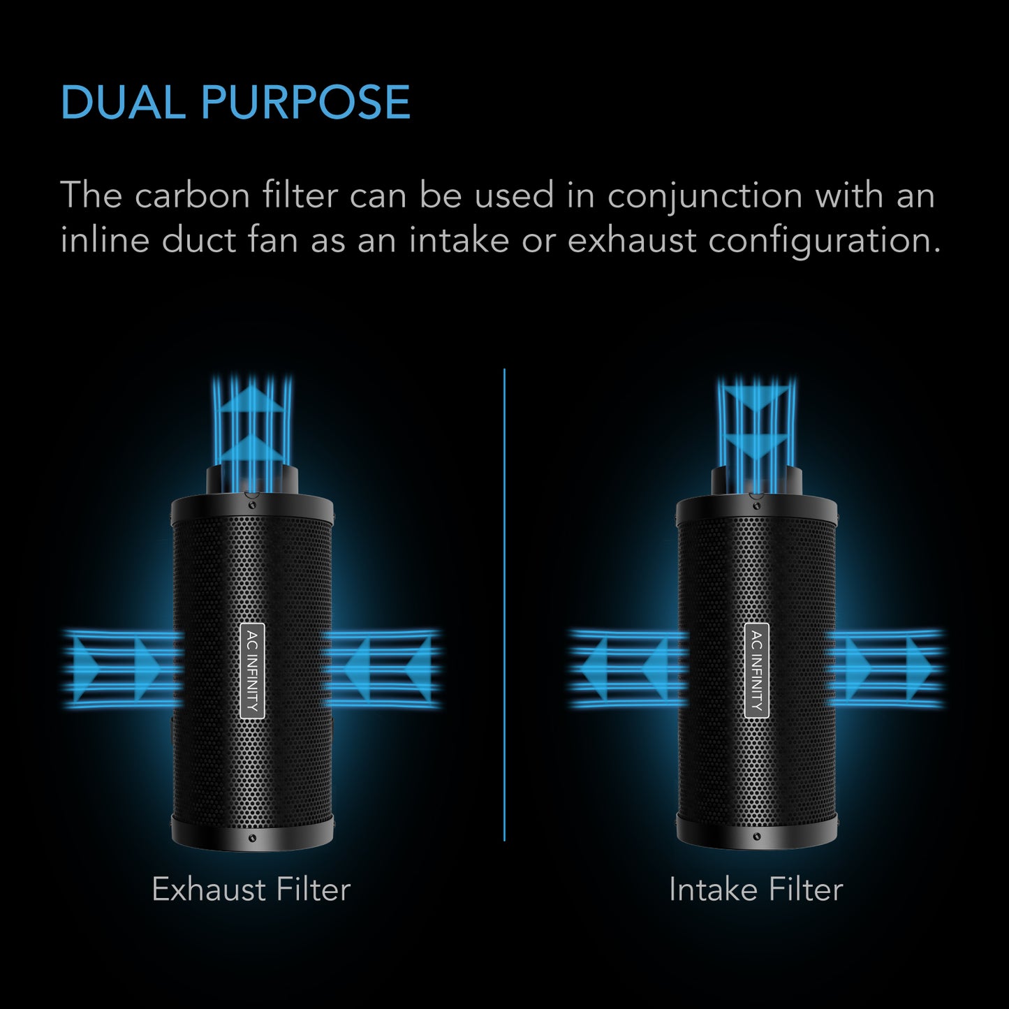 AC Infinity Duct Carbon Filter XL Australian Charcoal Extra Large product image 4