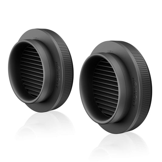 AC Infinity Grow Tent Duct Vent Attachment, 8-Inch 2 Pack, Light-Blocking & Dust-Resistant