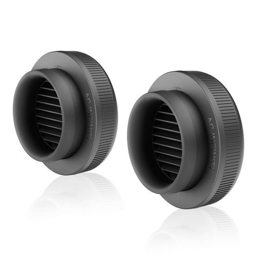 AC Infinity Grow Tent Duct Vent Attachment, 6-Inch 2 Pack, Light-Blocking & Dust-Resistant