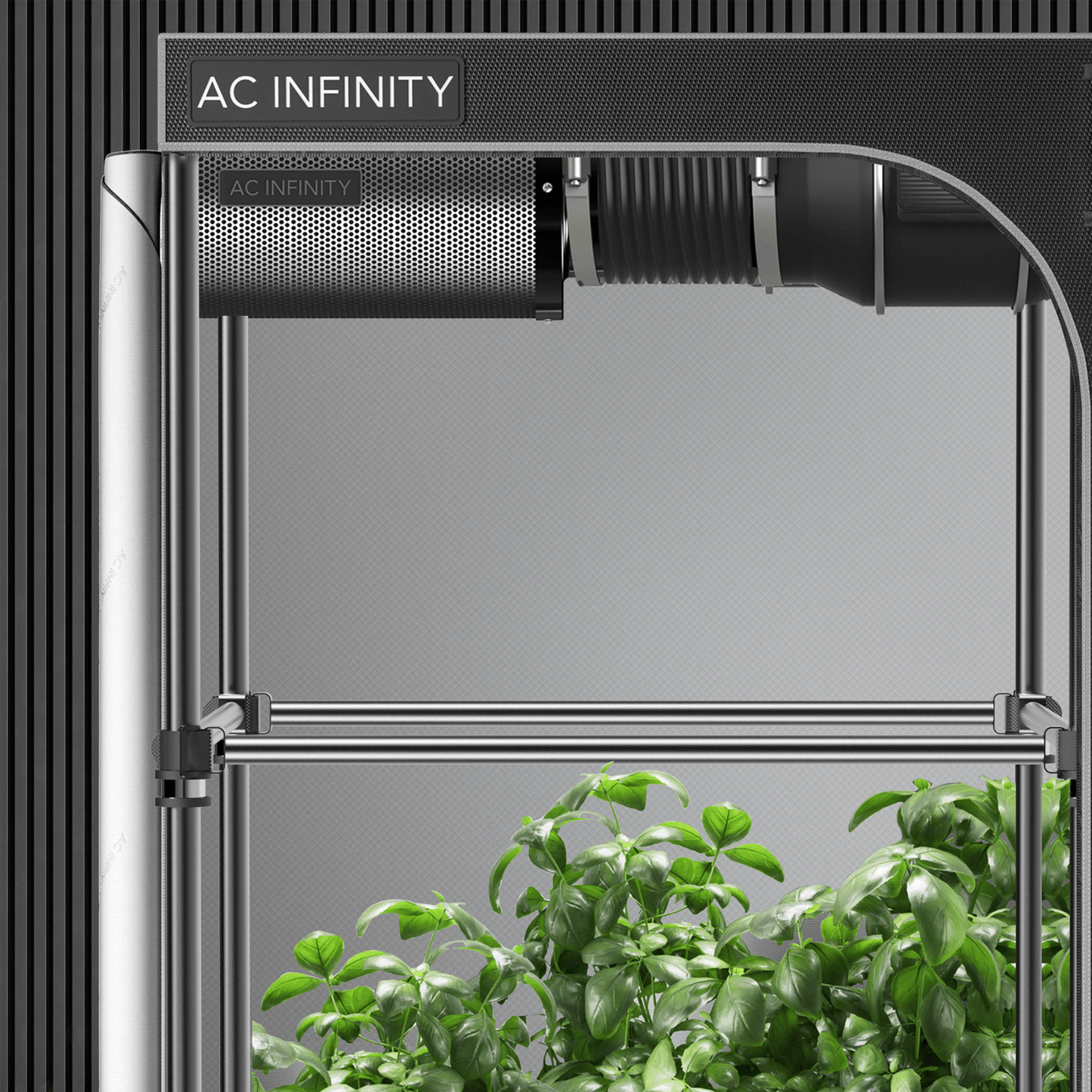 AC Infinity Grow Tent Mounting Bars, for Indoor Grow Spaces, 2x4' | AC-HCA24 | Grow Tents Depot | Grow Tents | 819137023567
