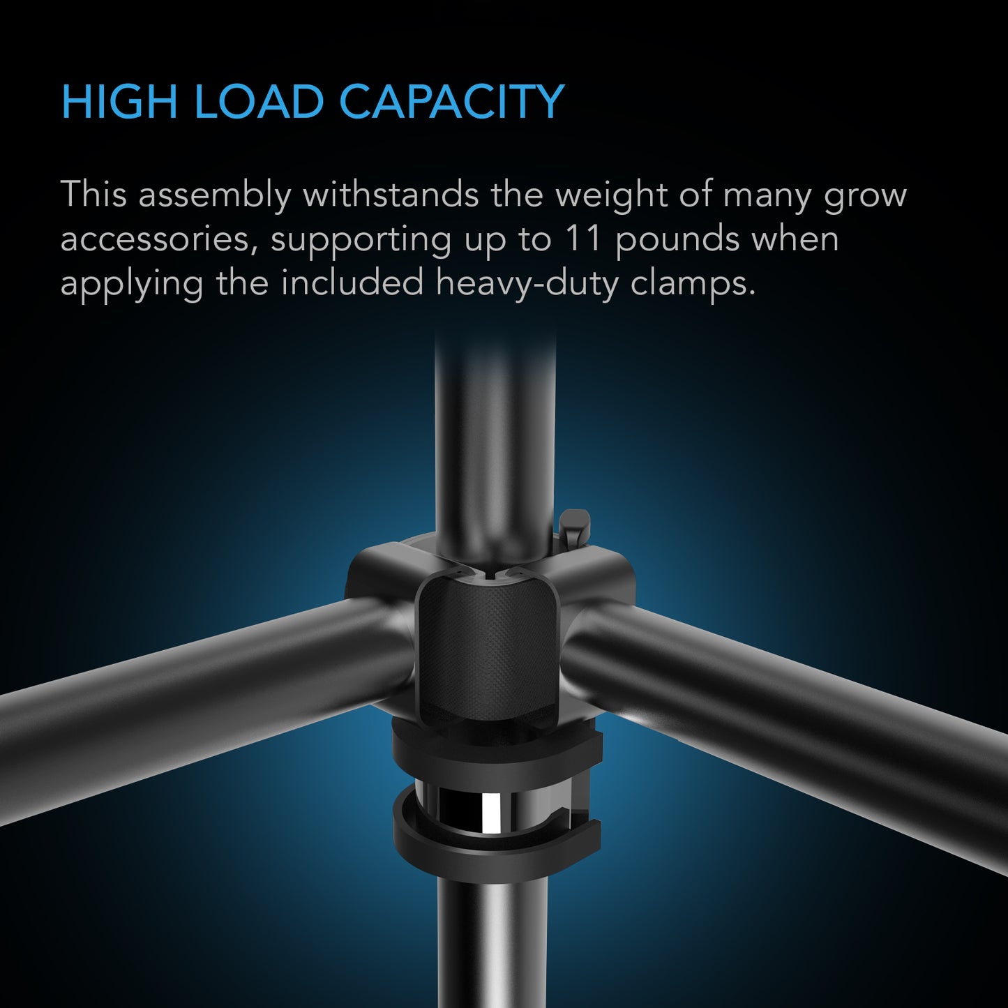 AC Infinity Grow Tent Mounting Bars for Indoor Grow Spaces 5x5' product image 5