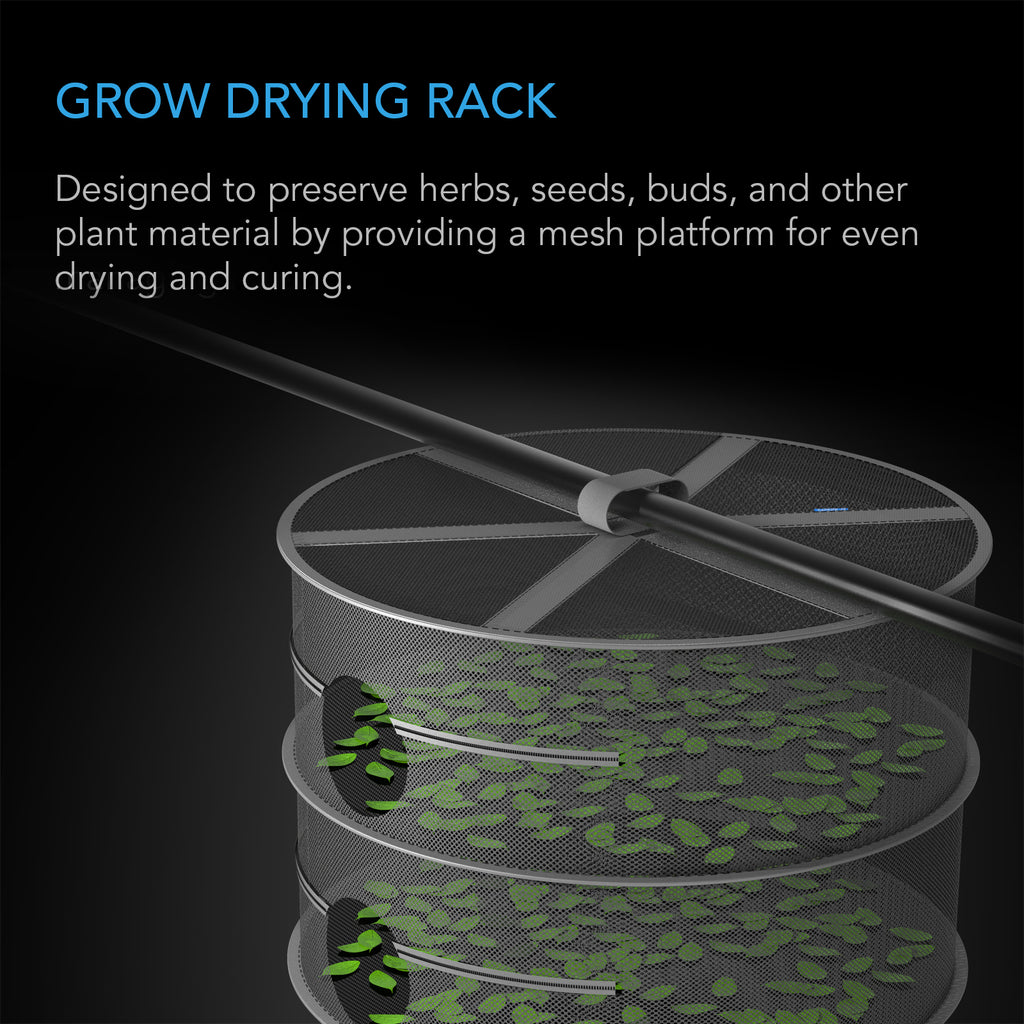 AC Infinity Hanging Herb Drying Rack 18 in. Diameter Four Tiers product image 2
