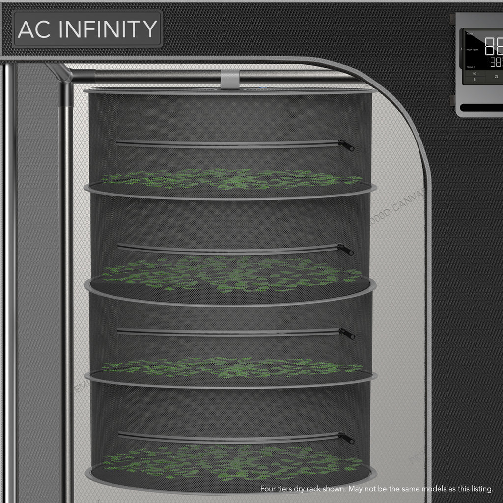 AC Infinity Hanging Herb Drying Rack 24 in. Diameter Eight Tiers product image 6