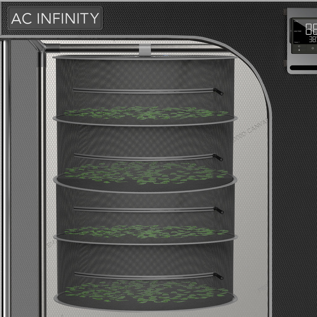 AC Infinity Hanging Herb Drying Rack 24 in. Diameter Four Tiers product image 6