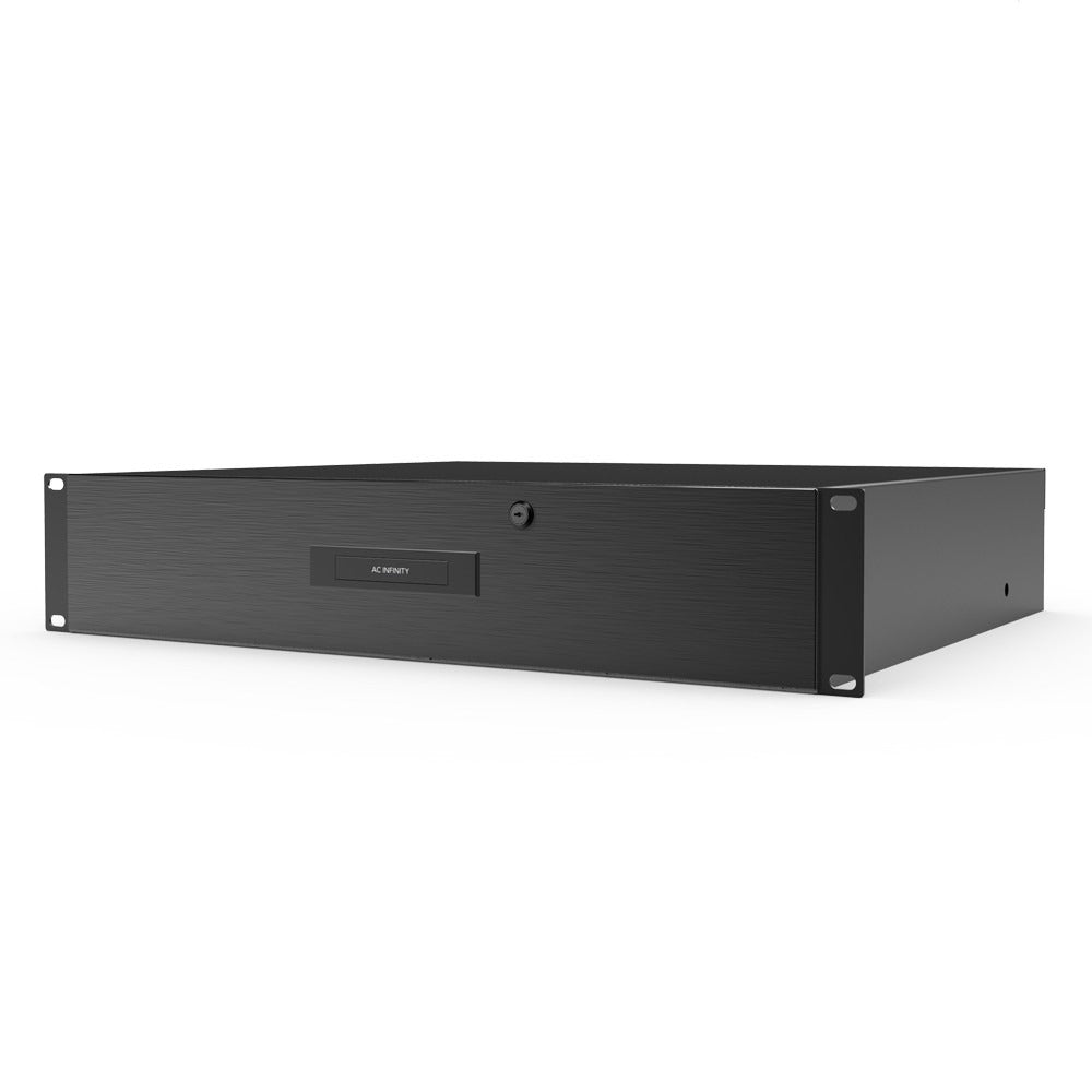 AC Infinity Heavy-Duty Rack Drawer w/ Aluminum Faceplate, 2U product image 1