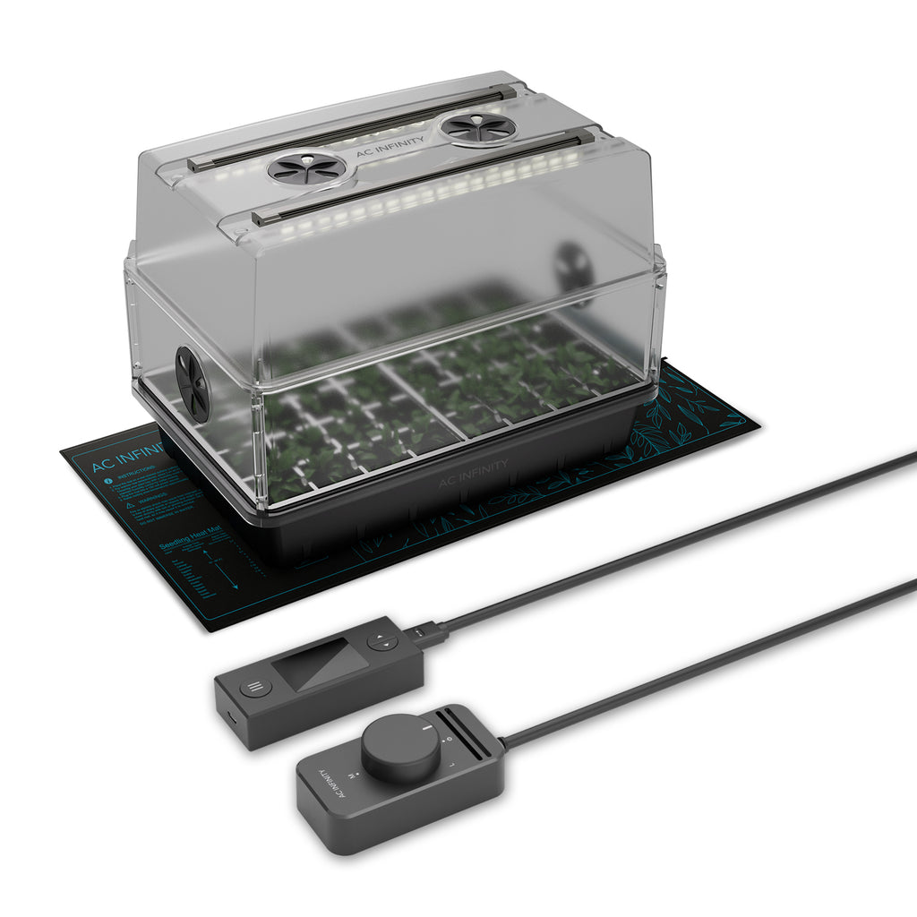 AC Infinity Humidity Dome Germination Kit w/ Seedling Mat & LED Light product image 1