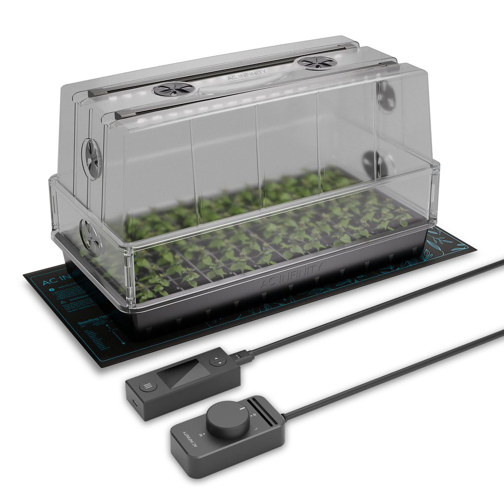 AC Infinity Humidity Dome Germination Kit w/ Seedling Mat & LED Light product image 1