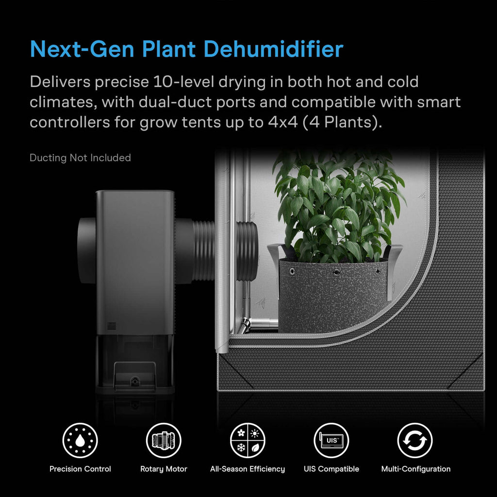 AC Infinity HYDRONE 5 Plant Dehumidifier w/ 10-Level Controls Works in product image 2